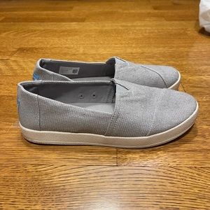 Toms Avalon Drizzle Grey Heavy Canvas